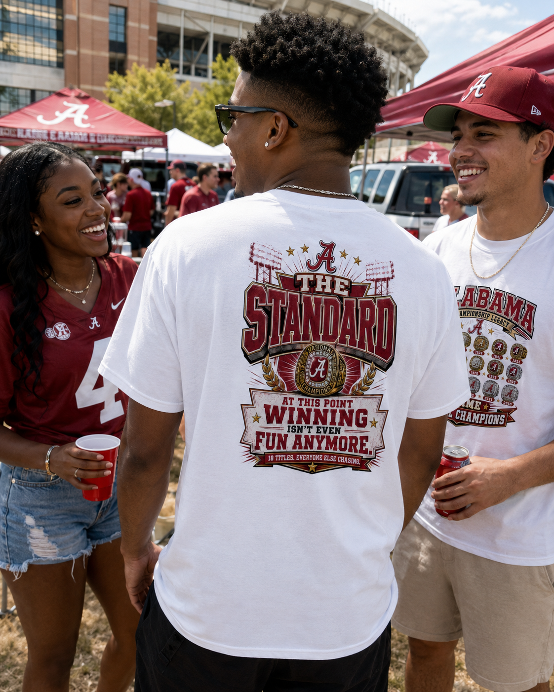 Alabama "Winning is the Standard" Graphic Tee