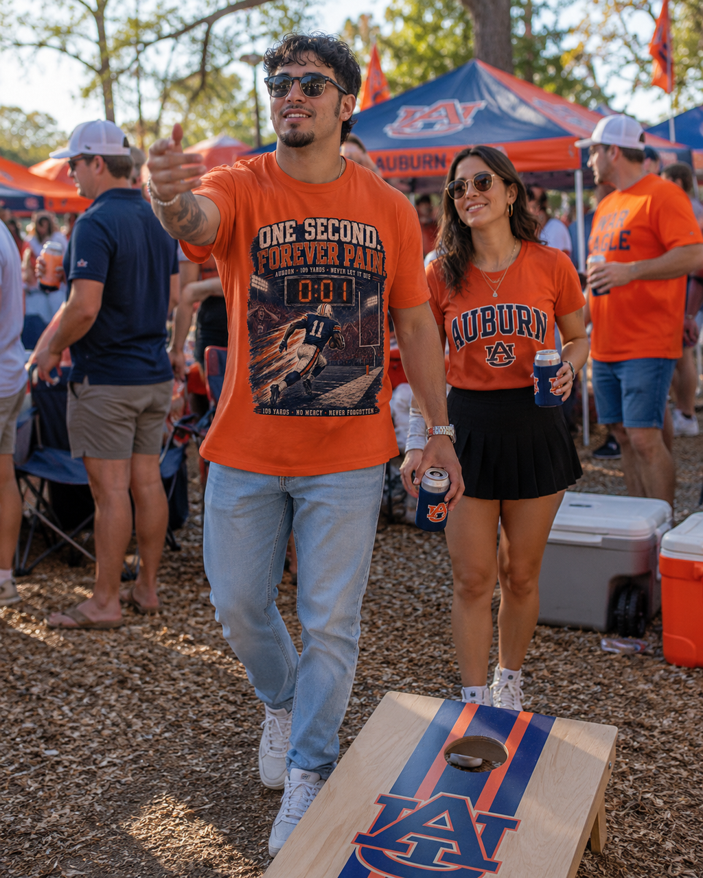 Auburn 'Kick 6" Graphic Tee