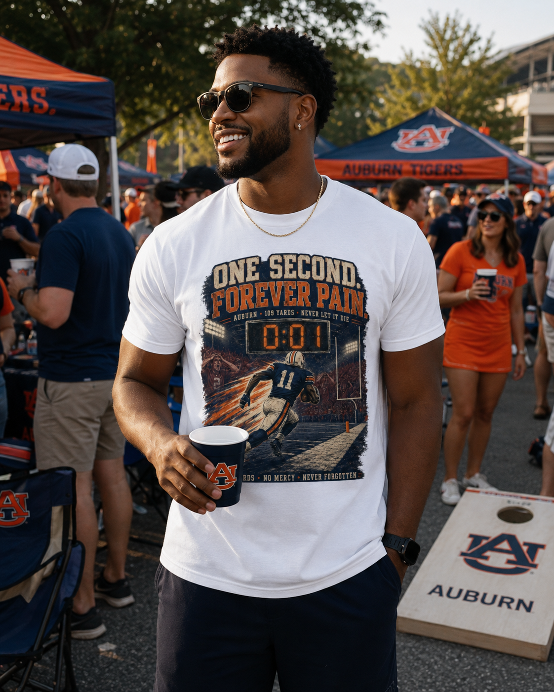Auburn 'Kick 6" Graphic Tee