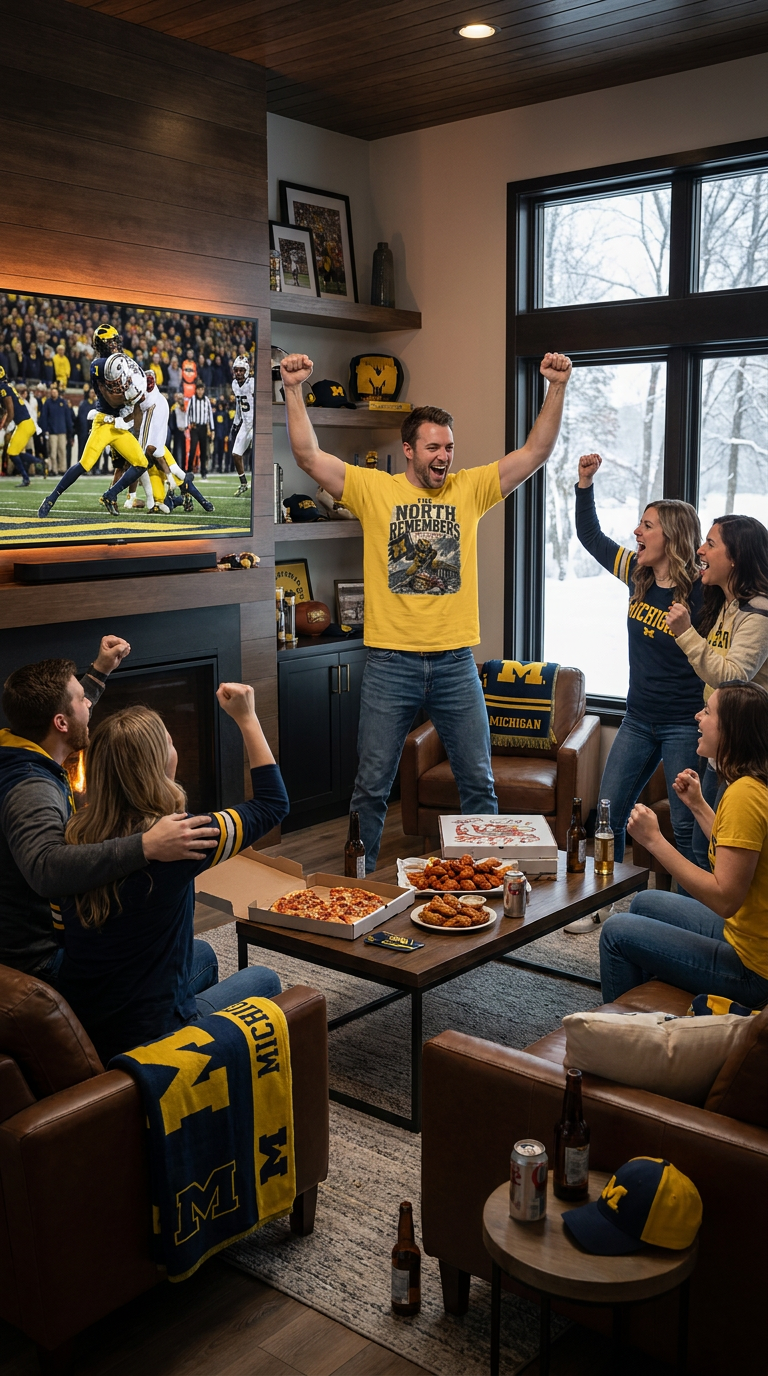 Michigan "The North Remembers" Tee